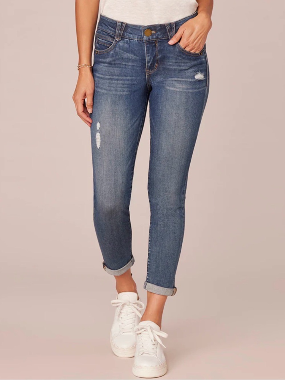 Democracy “Ab” Solution Ankle Skimmer jeans - NWT